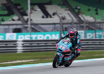 Startplatz 1: Dani Holgado schrammte am Moto2-Rundenrekord vorbei