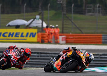 Pedro Acosta hielt WM-Leader Marc Marquez hinter sich
