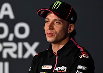 MotoGP-Tiefstapler Marco Bezzecchi (Aprilia)
