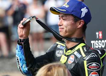 Mehr war nicht drin: Platz 2 für Aprilia-Pilot Ai Ogura