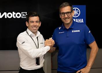 Moto3-Partner für sechs Jahre: Yamaha und MotoGP-Management in Assen