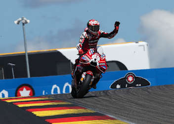 Ducati-Werksfahrer Bagnaia: Platz 7 über die kurze Distanz