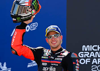 Schaffte es in Aragon in beiden Rennen auf Platz 3: Marco Bezzecchi
