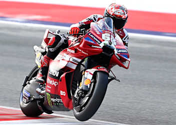 Pecco Bagnaia gelang beim Spielberg-Sprint mit Platz 6 wieder ein Erfolg