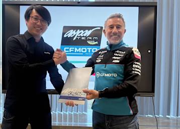 Zuversicht: CFMOTO und Jorge Martinez arbeiten weitere fünf Jahre zusammen