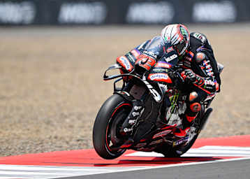 Platz 1 im Mandalika-Warm-up: Marco Bezzecchi (Aprilia)