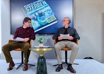 Klaus Klaffenböck (re.) mit Co-Autor Kurt Molzer
