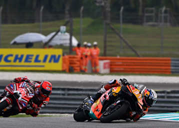 Pedro Acosta hielt WM-Leader Marc Marquez hinter sich