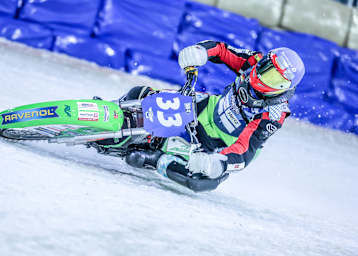 Hans Weber ist zurück in der Eisspeedway-Weltmeisterschaft