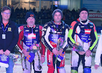 Team Österreich (v.l.): Özelt, Kreuzberger, Posch und Simon