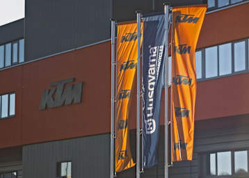 Die KTM-Zentrale in Mattighofen