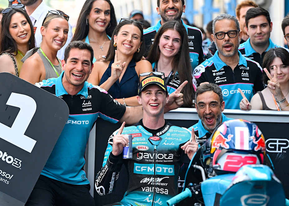Schreibt Moto3-Geschichte: Assen-Sieger Maximo Quiles