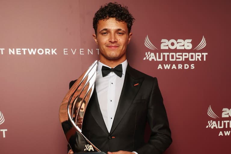 F1-Champion Lando Norris war der grosse Star bei den Autosport-Awards 2026