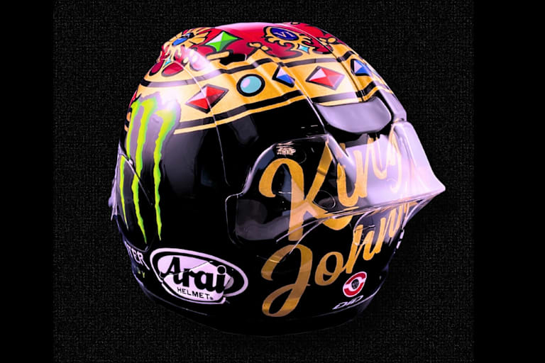 Ein ganz besonderer Helm für Superbike-Rekordweltmeister Jonathan Rea