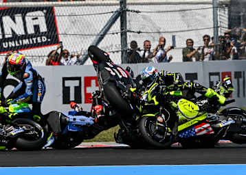 Jorge Martin verursachte in Ungarn einen Massencrash
