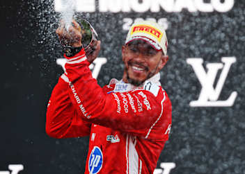 Lewis Hamilton wurde in Monte Carlo Zweiter