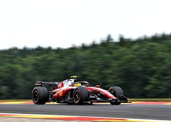 Lewis Hamilton in Spa-Francorchamps