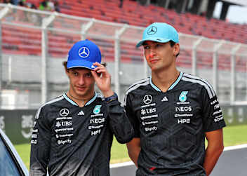 Kimi Antonelli und George Russell