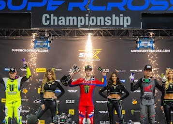 Das 250er Podium von Detroit