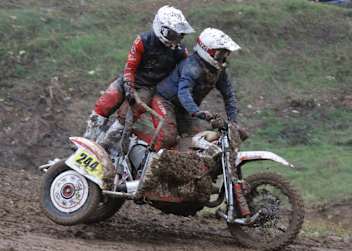 Wieder in Schlagdistanz zum Tabellenführer: Leon Hofmann und Leon Freygang