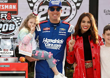 Kyle Busch mit seiner Familie
