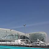 Der Yas Marina Circuit in Abu Dhabi