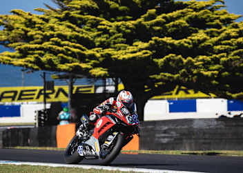 Einer von nur zwei MV Agusta-Piloten: Andrea Giombini