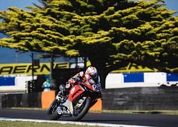 Einer von nur zwei MV Agusta-Piloten: Andrea Giombini