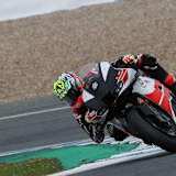 Axel Bassani beim Jerez-Test