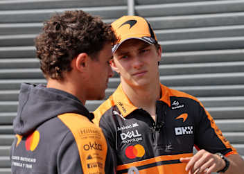 Lando Norris und Oscar Piastri kamen sich im Singapur-Sprint in die Quere