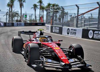 Lewis Hamilton im Ferrari