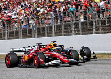 Charles Leclerc gegen Max Verstappen