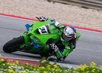 Garrett Gerloff holte sich die Tages-Bestzeit