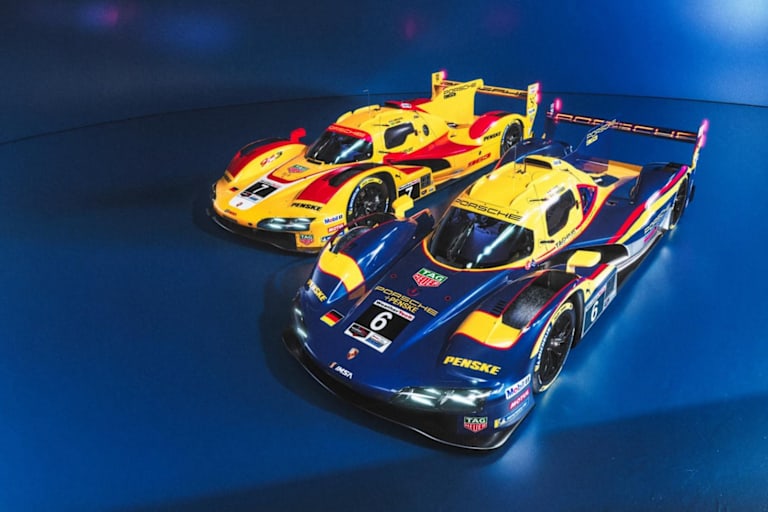 Im Spezial-Look: Die beiden Porsche 963