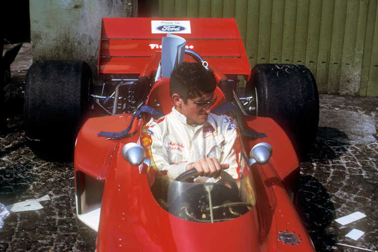 John Miles in Monza 1970