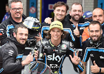Nicolo Bulega fuhr von 2015 bis 2019 für das VR46-Team