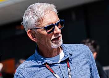 Damon Hill war auch in Silverstone vor Ort dabei