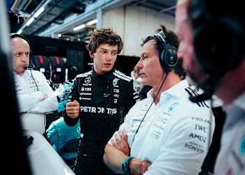 Kimi Antonelli und Toto Wolff