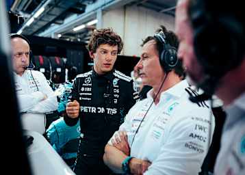 Kimi Antonelli und Toto Wolff