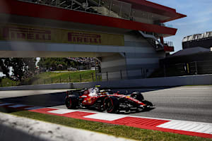 Lewis Hamilton im Ferrari