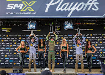 Das 250er-Podium in Columbus