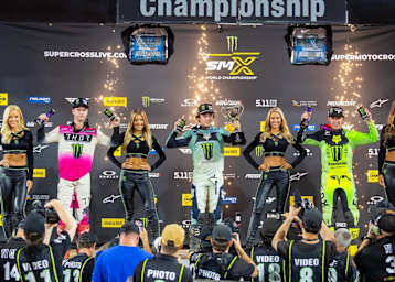 Das Podium des East/West Showdown Events von Birmingham