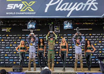 Das 250er-Podium in Columbus