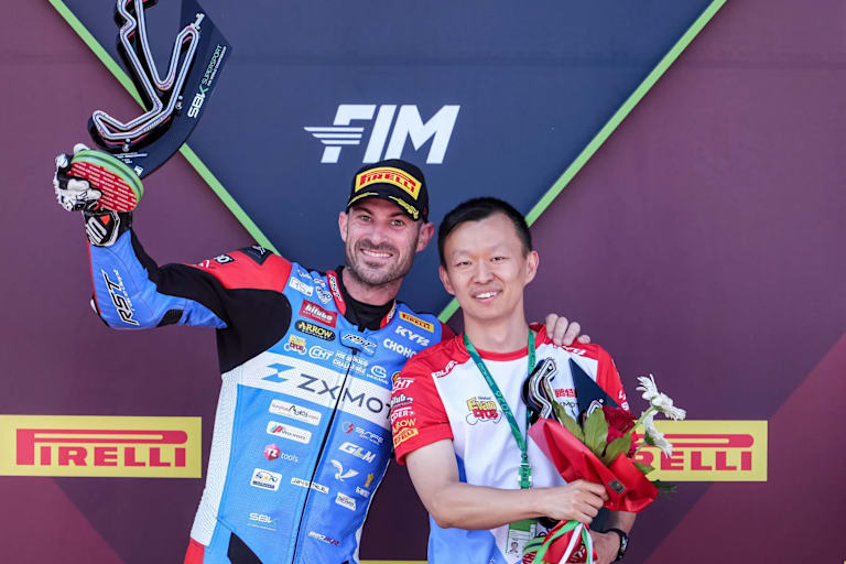 Misano-Sieger Valentin Debise ist mittlerweile eine Berühmtheit
