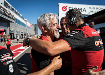 Luigi Dall'Igna bei der Ducati-Party in Cremona
