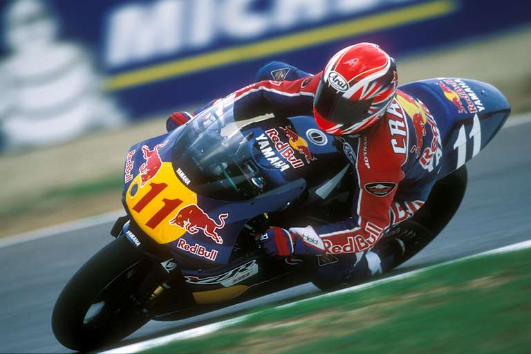Simon Crafar fuhr Ende der 1990er für Red Bull Yamaha WCM