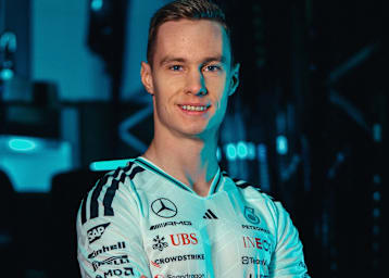 Mercedes-Neuling Joshua Dürksen aus Paraguay