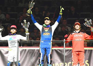 Calvin Fonvieille (KTM) gewann am Sonntag vor Jules Pietre und Jace Kessler