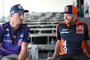 Jack Miller (li.) und Brad Binder fahren 2027 Superbike-WM