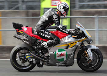Luca Marini auf der Honda RC213V im Spezialdesign